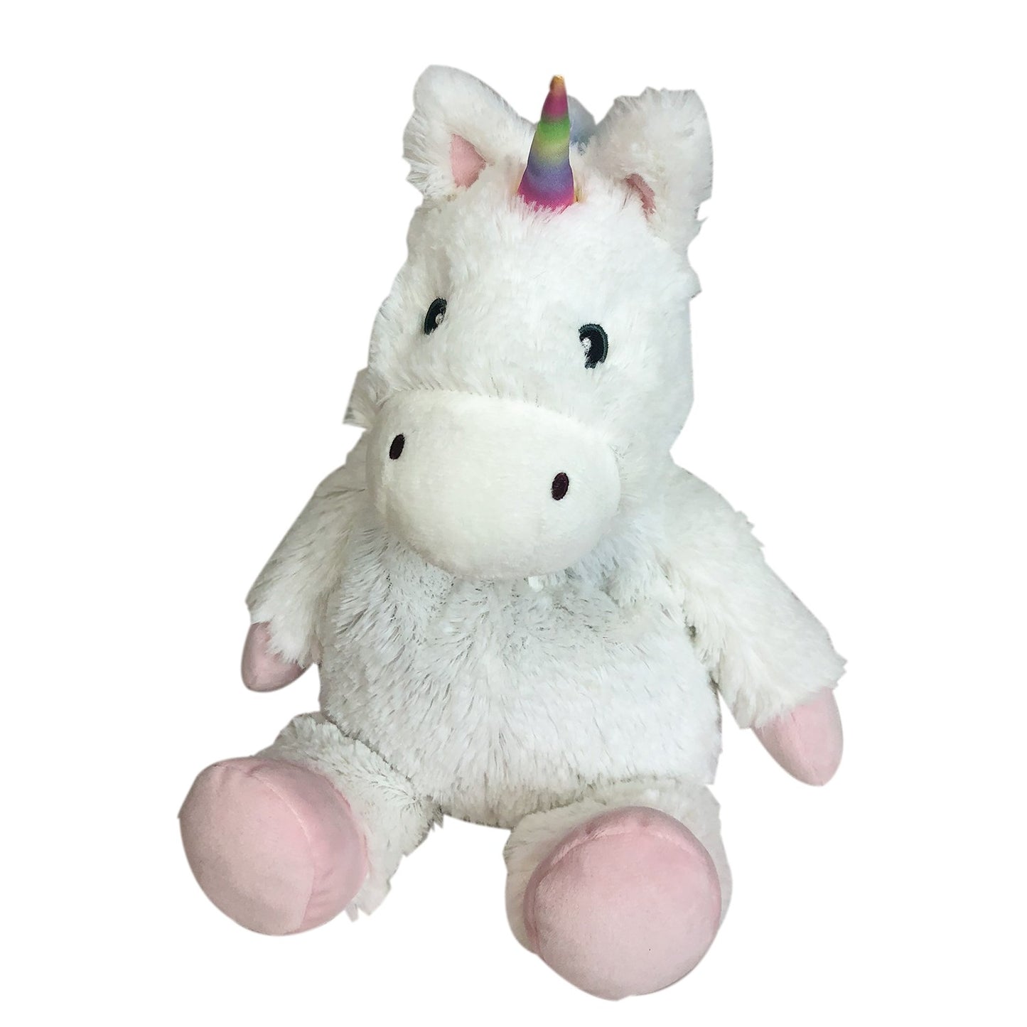 WARMIES PLUSH UNICORN WHITE