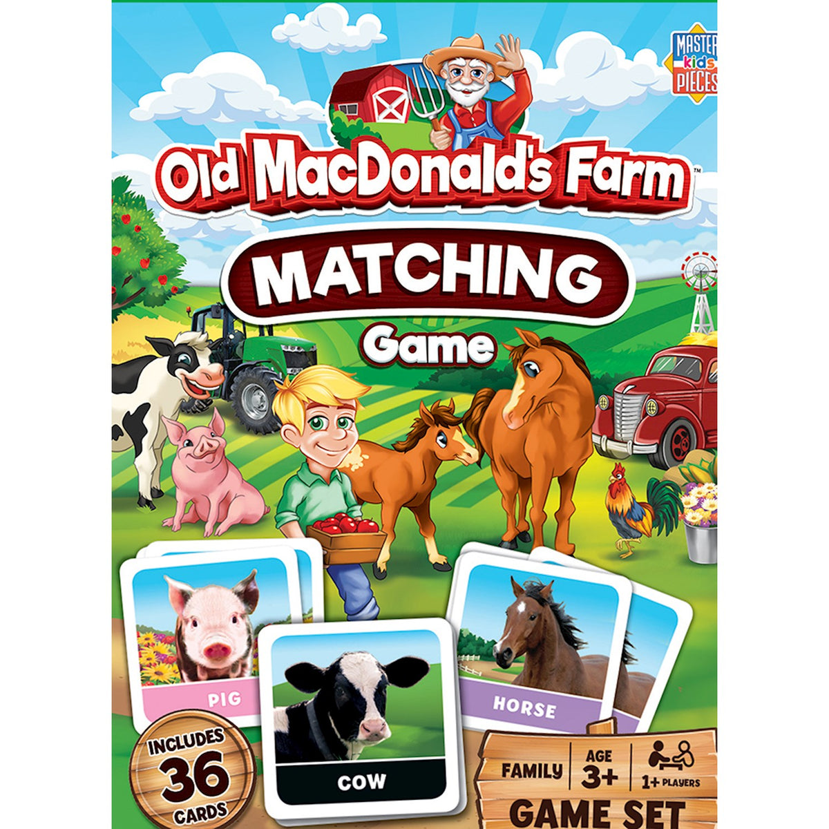 GAME MATCHING CARD OLD MACDONALD