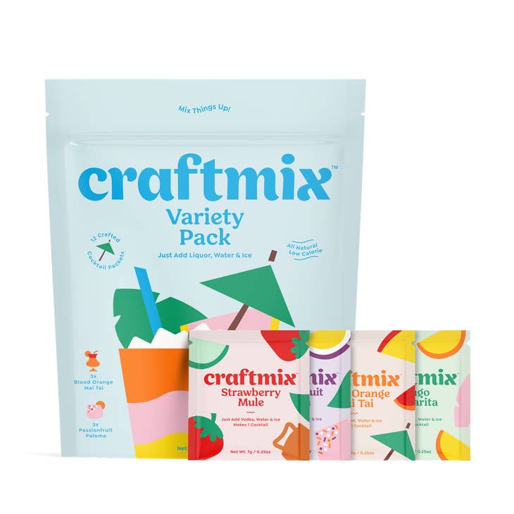 VARIETY PACK COCKTAIL MIXERS- 12 SERVINGS