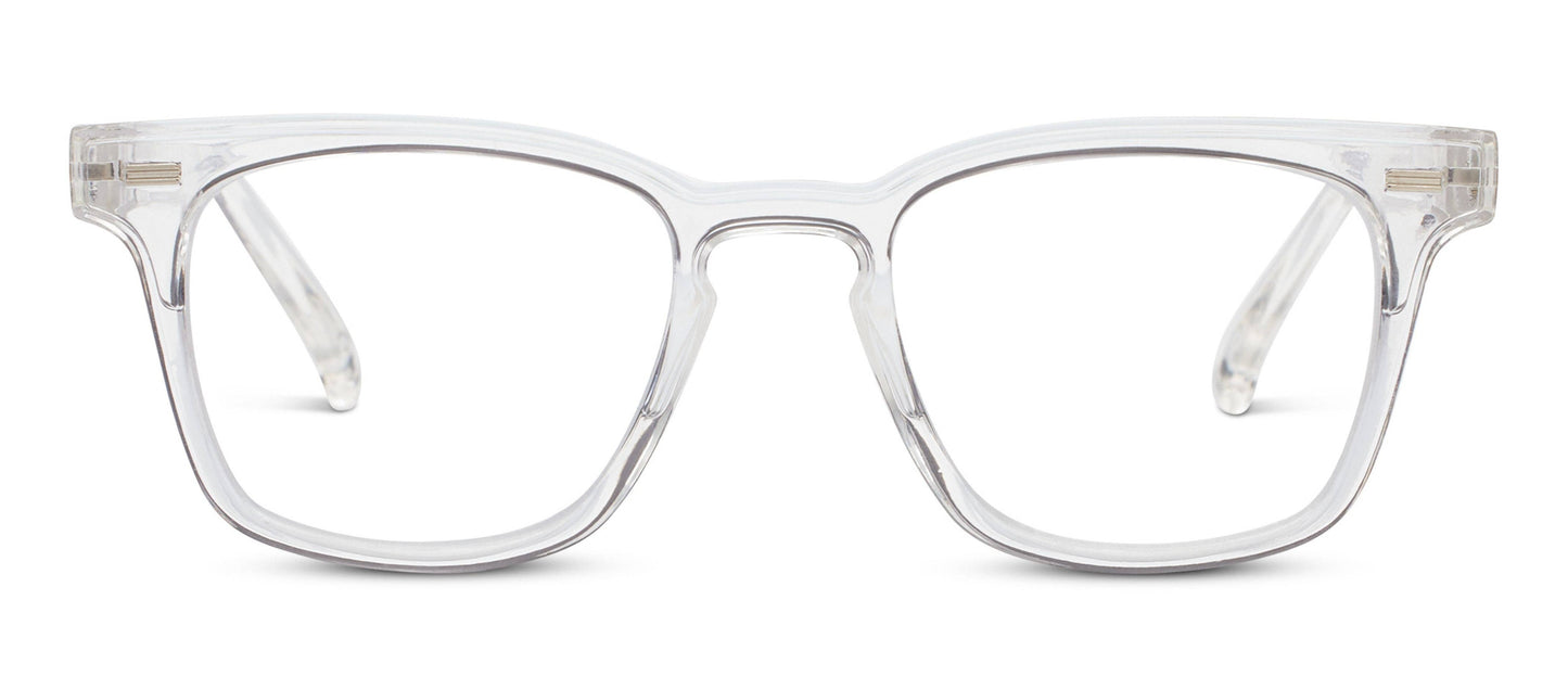 Strut (Blue Light): Black/Clear / Reading / 1.00