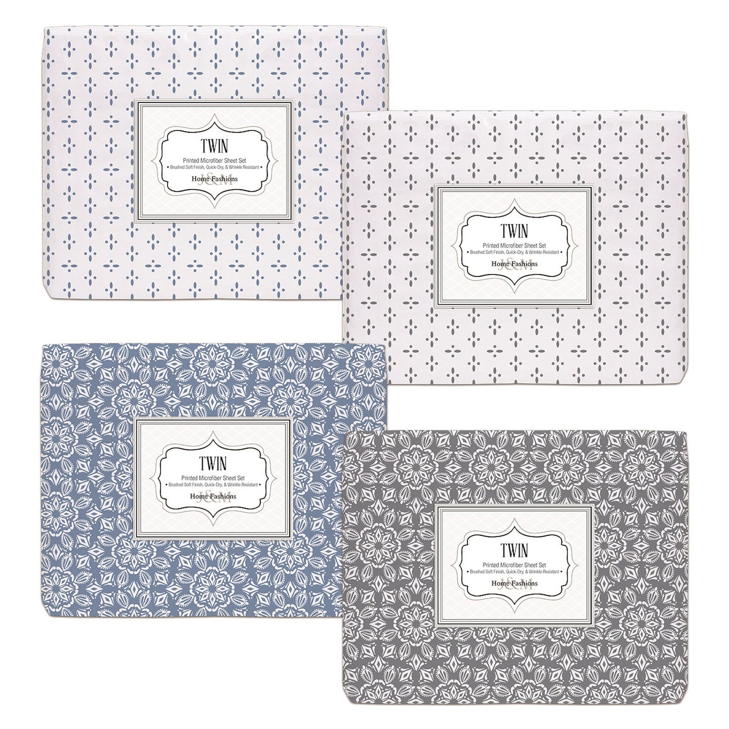 SHEET SET KING ASST PRINTS