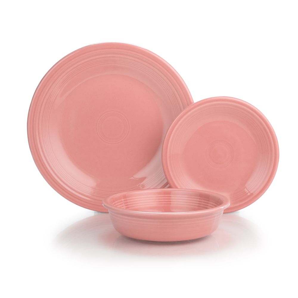 Fiesta® 12-Piece Classic Rim Dinnerware Set