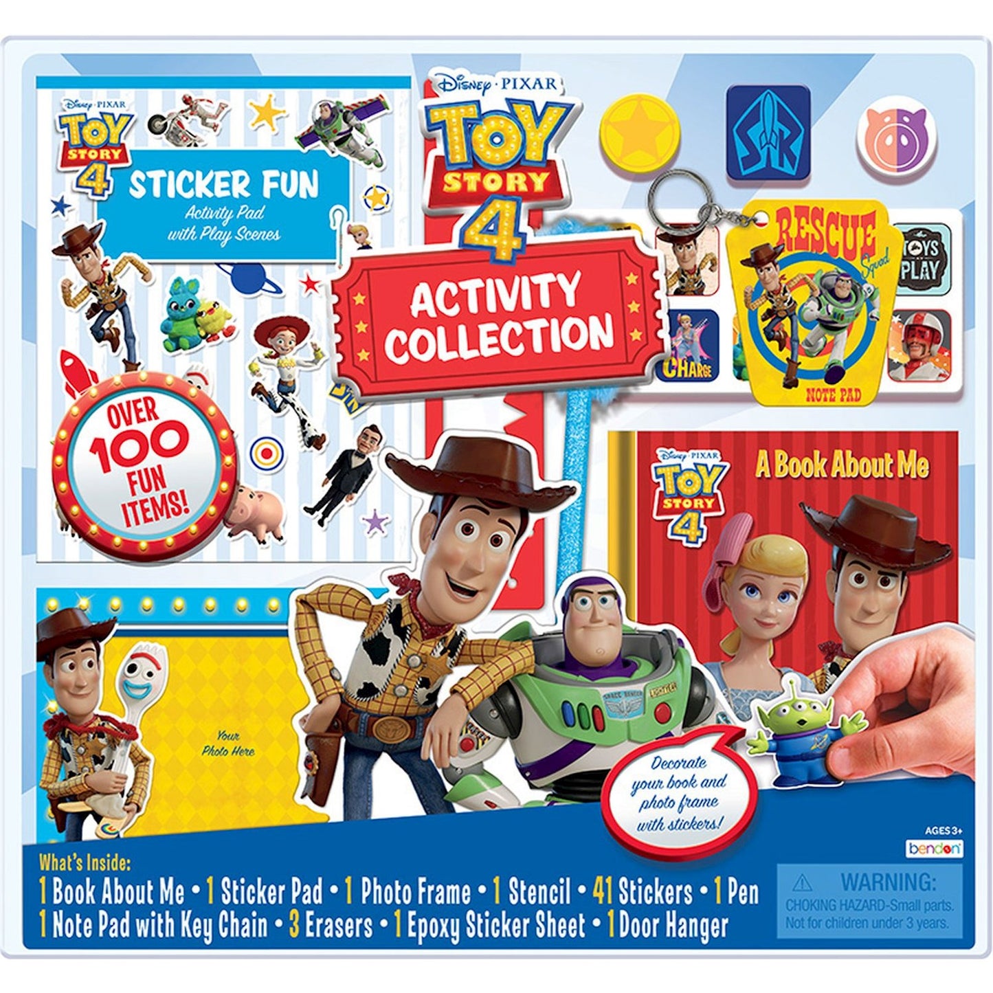 ACTIVITY SET 100PC TOY STORY 4