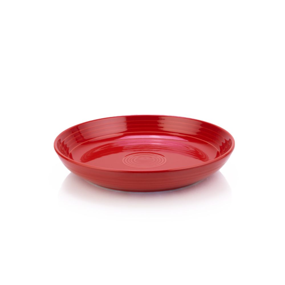 Fiesta Coupe Luncheon Bowl Plate 26OZ - Scarlet