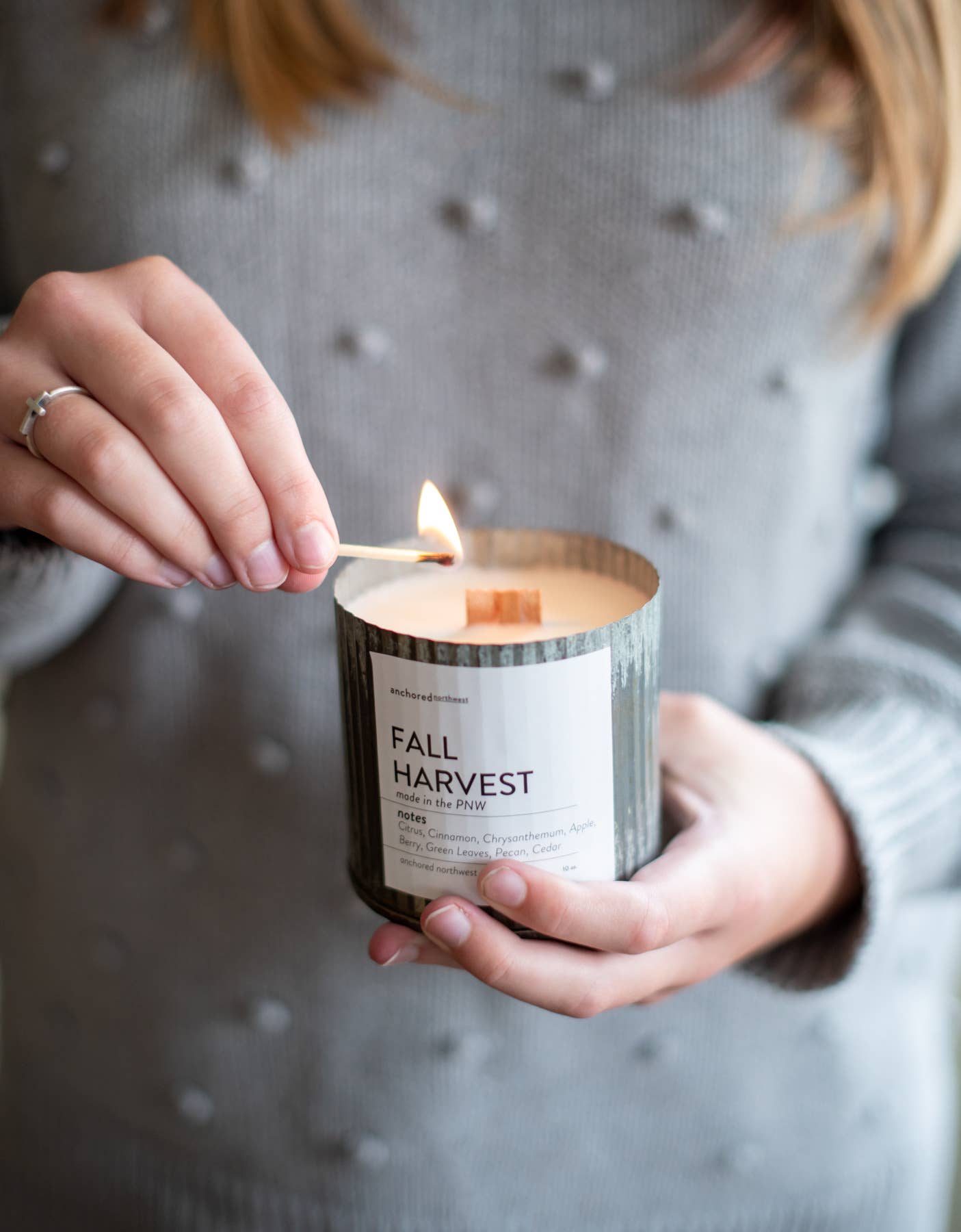 Best Friend Wood Wick Rustic Farmhouse Soy Candle: 10oz