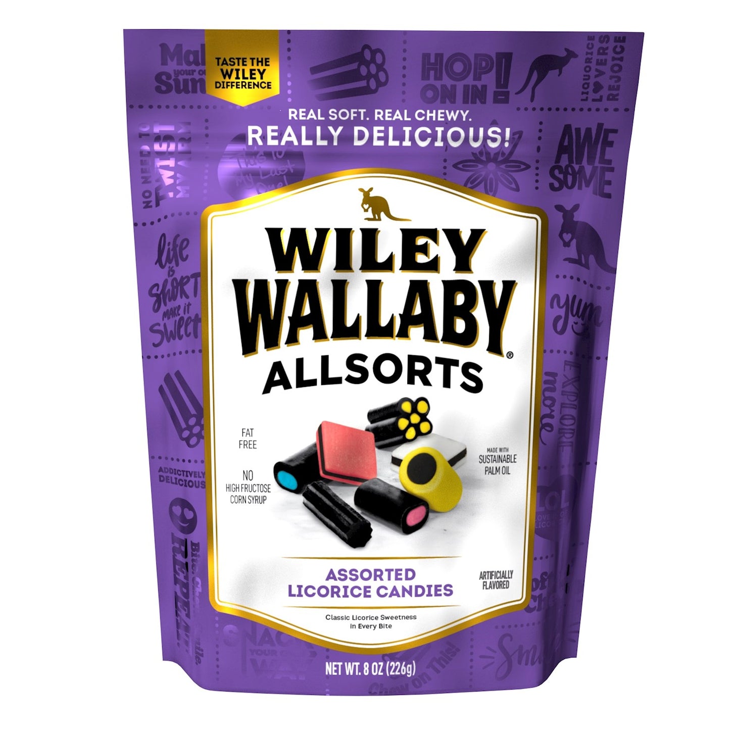 LIQUORICE ALL SORTS 8OZ