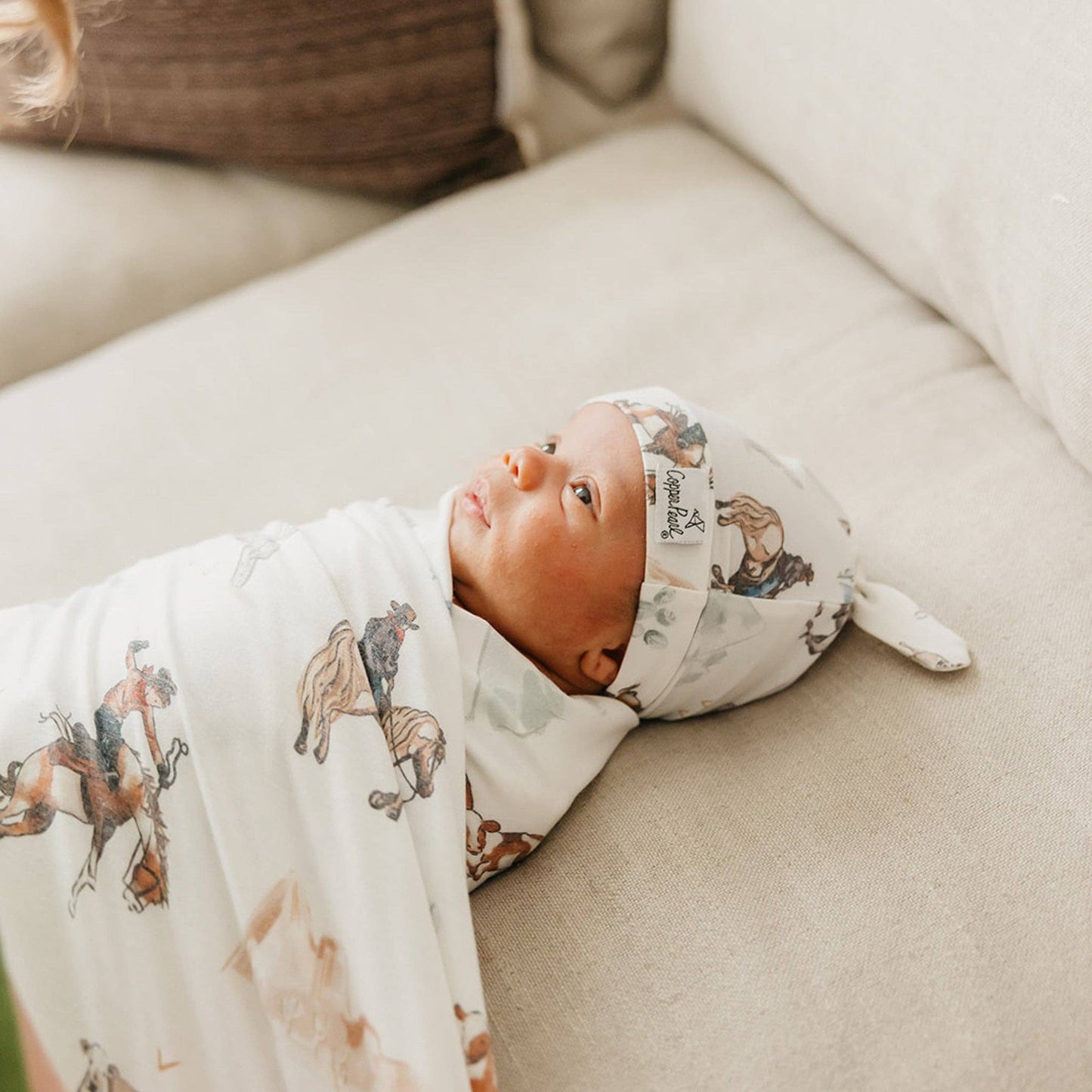 Top Knot Hat - Boone: 5-18 Months