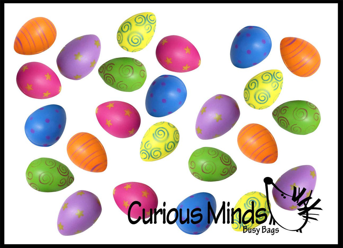 1 Decorated Egg Stress Ball - Easter