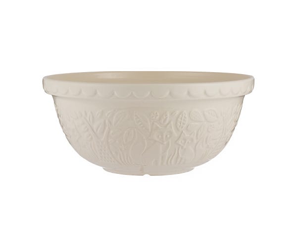 IN THE FOREST FOX CREAM MIXING BOWL
