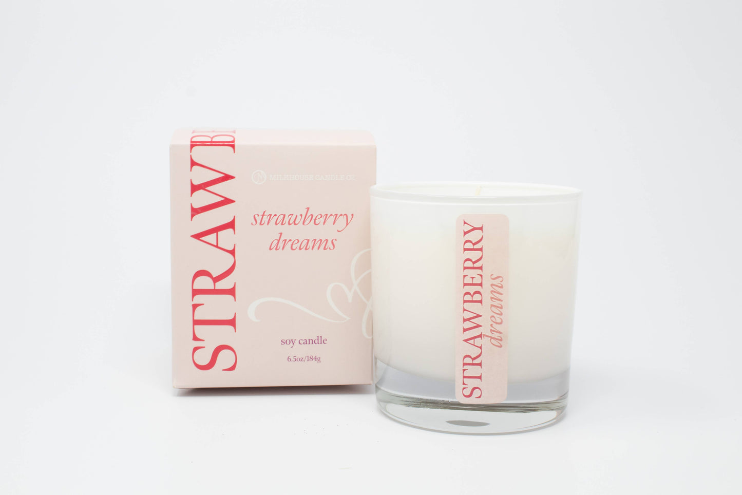 Soy Candle Strawberry Deams| Valentine's Limited Edition