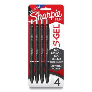 Sharpie Gel Pens 0.7MM 4Pk Black