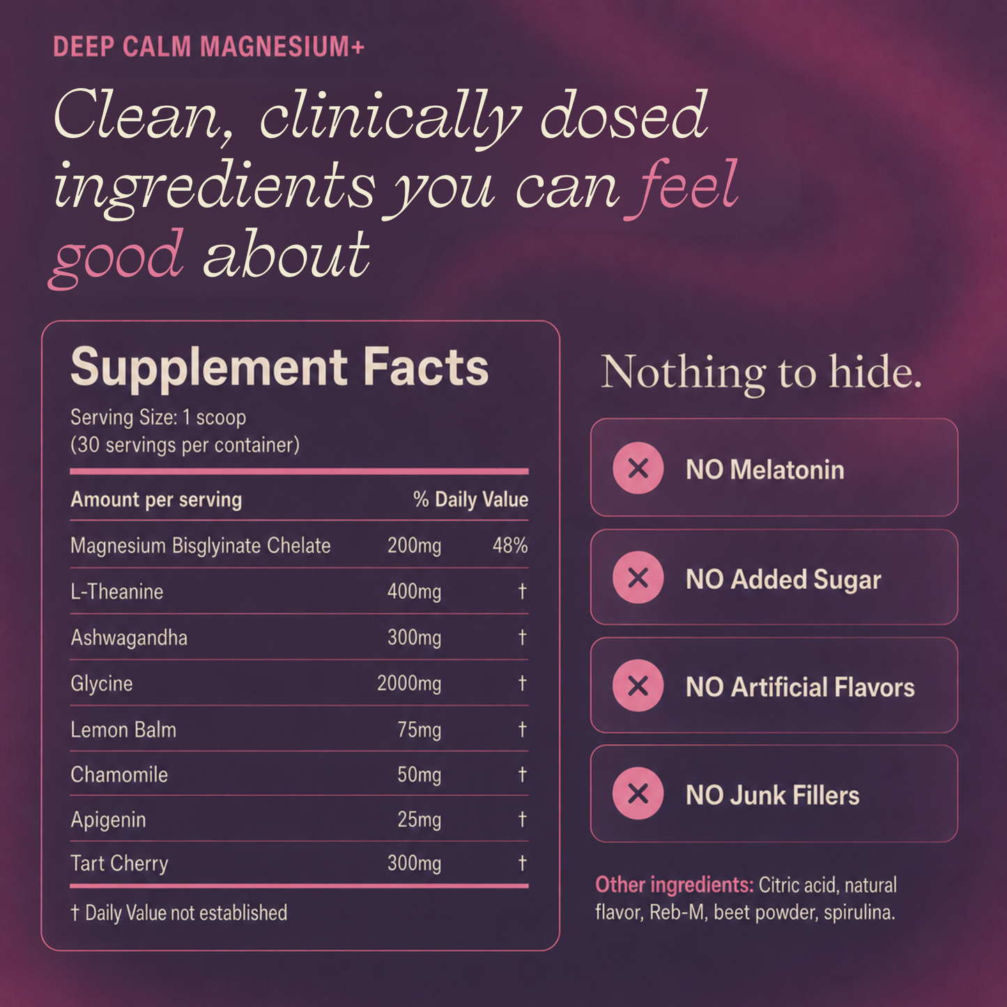 Deep Calm Magnesium+