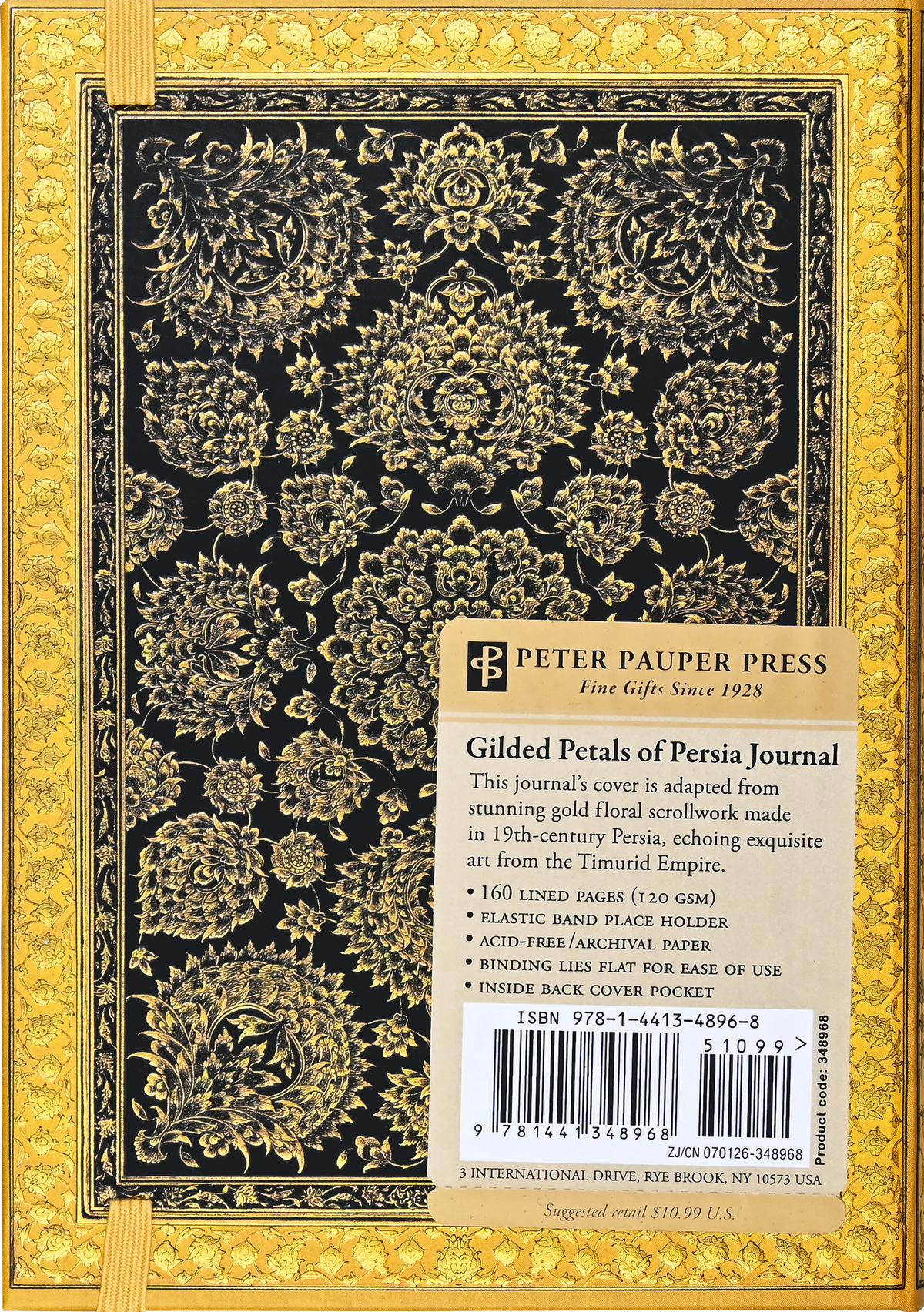 Gilded Petals of Persia Journal