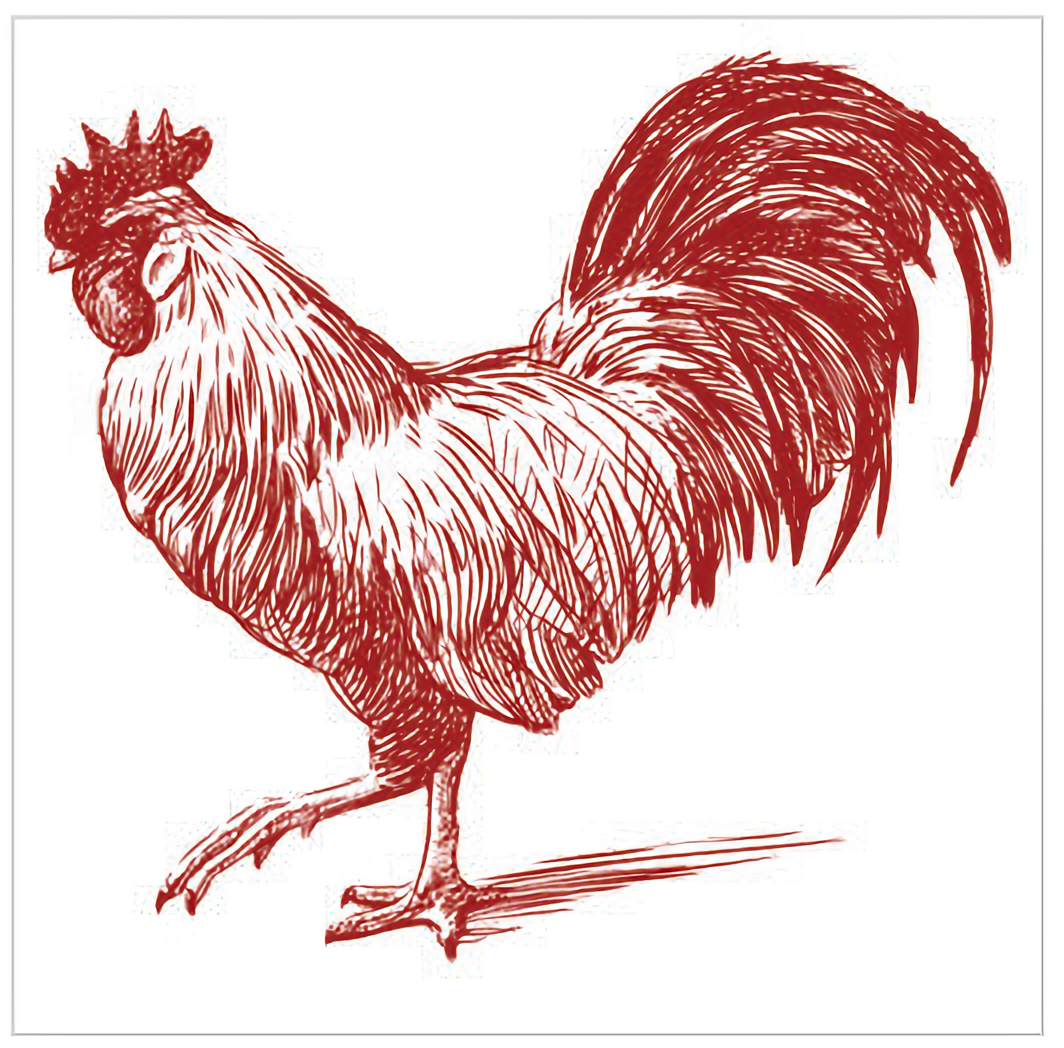 Rooster - Euroscrubby Dishcloth