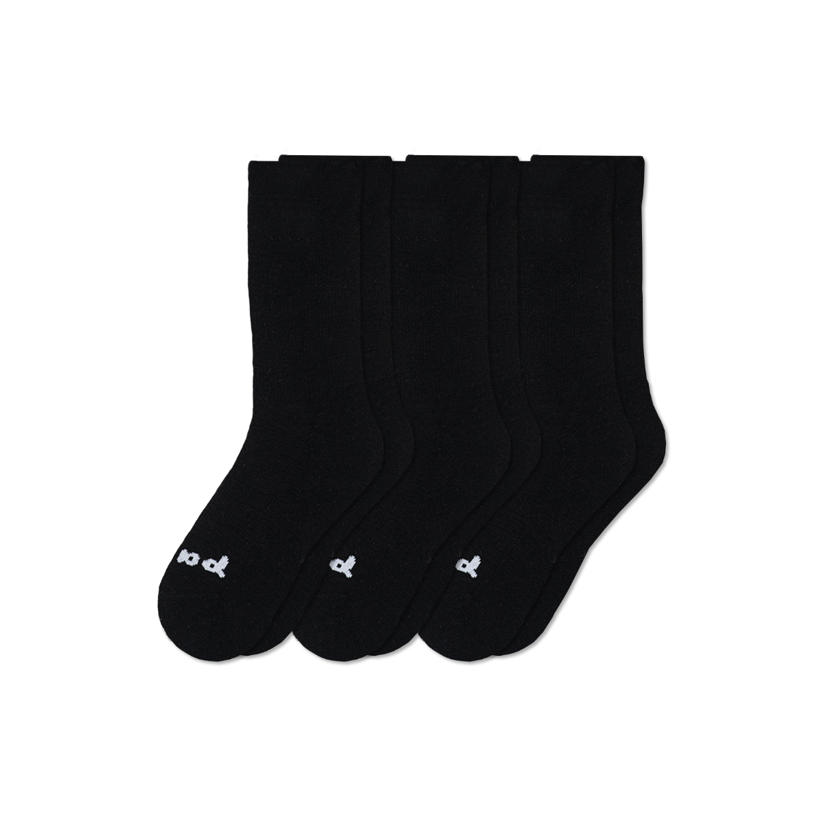 3 Pack - Women's Crew Pacas Socks: Medium / Large (US: 8.5 - 11.5+) / Multi-Stripe/Gray & SOLID/Teal & VARIEGATED STRIPE/ Chambray/ Treetop