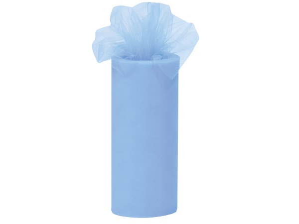 Premium Color Packaging Tulle: Teal Blue / 1 Pack / 6"x100 yards