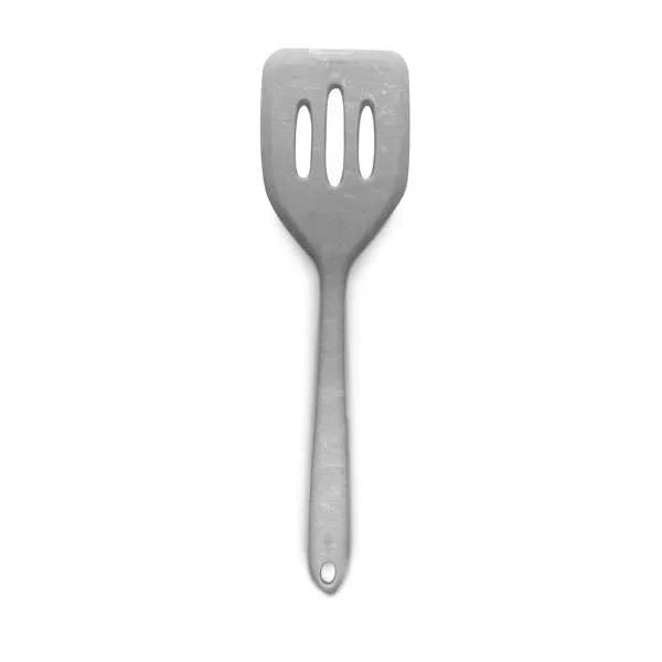 Mini Silicon Slotted Spatula - Marble