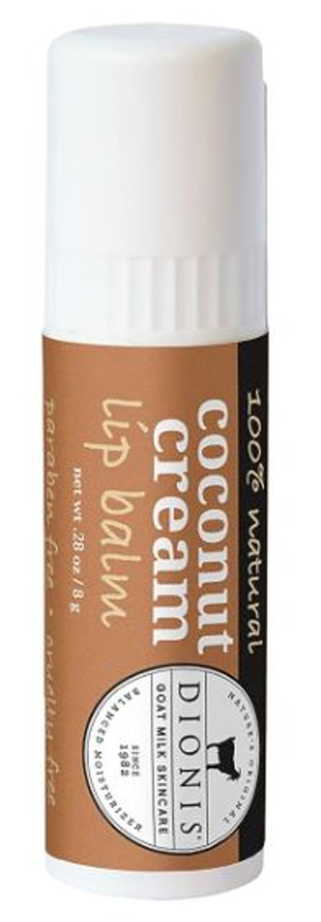 Dionis Coconut Cream Goat Milk Lip Balm - .28 fl oz