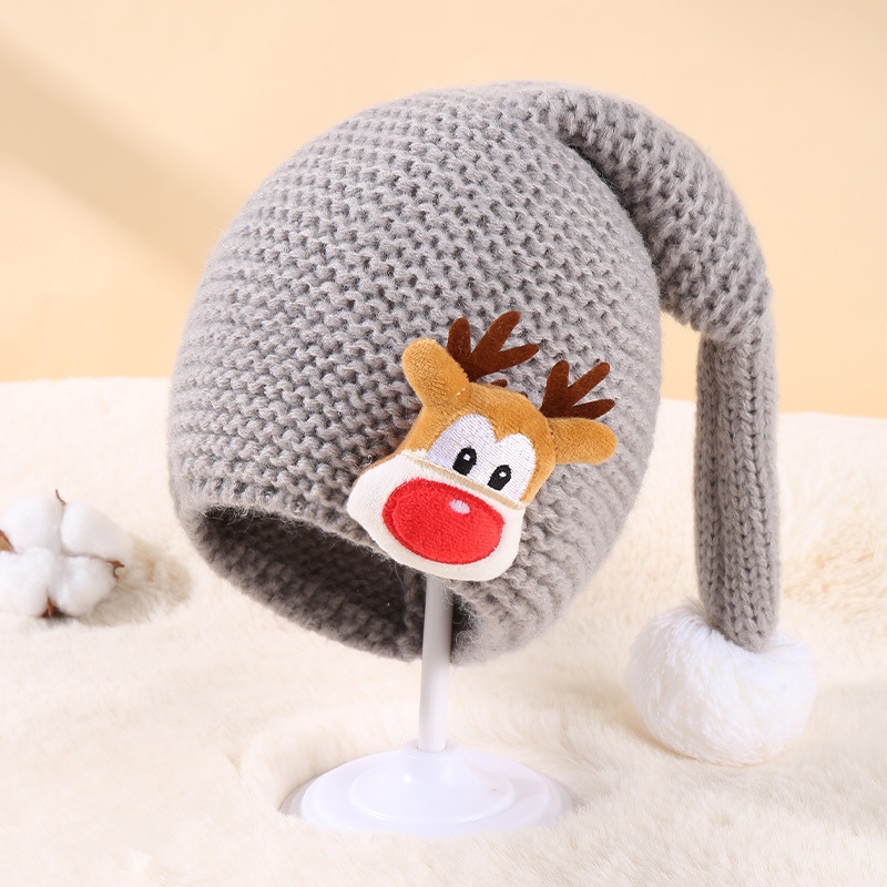 Baby/toddler Childlike Christmas knitted hat: Yellow / One Size