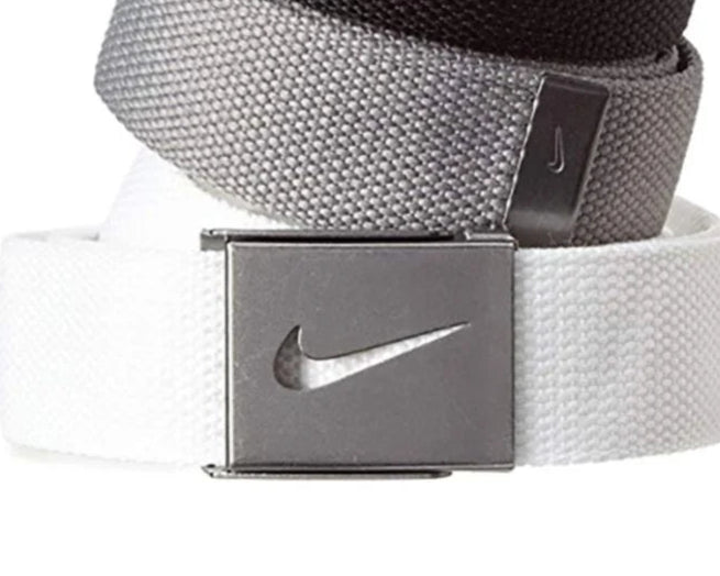 Mens Nike 2pk Web Belt 2 - in - 1