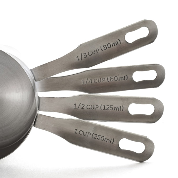 Measuring Stainless Cup Set - 4pc