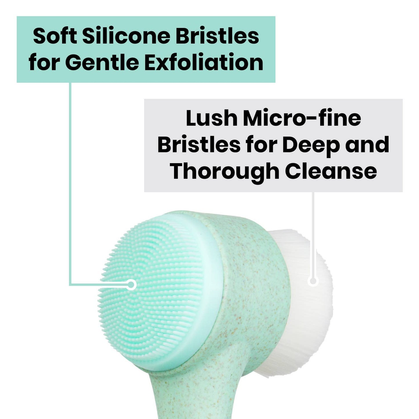 Lindo Eco Clean Face Brush: Pink