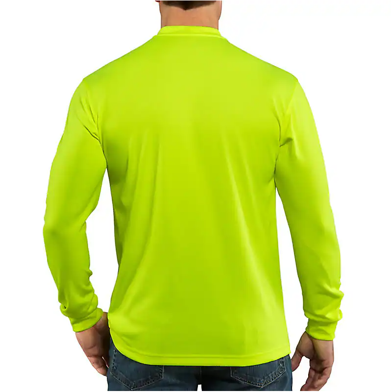 100494 323 Carhartt Men's Force Color Enhanced Long-Sleeve T-Shirt
