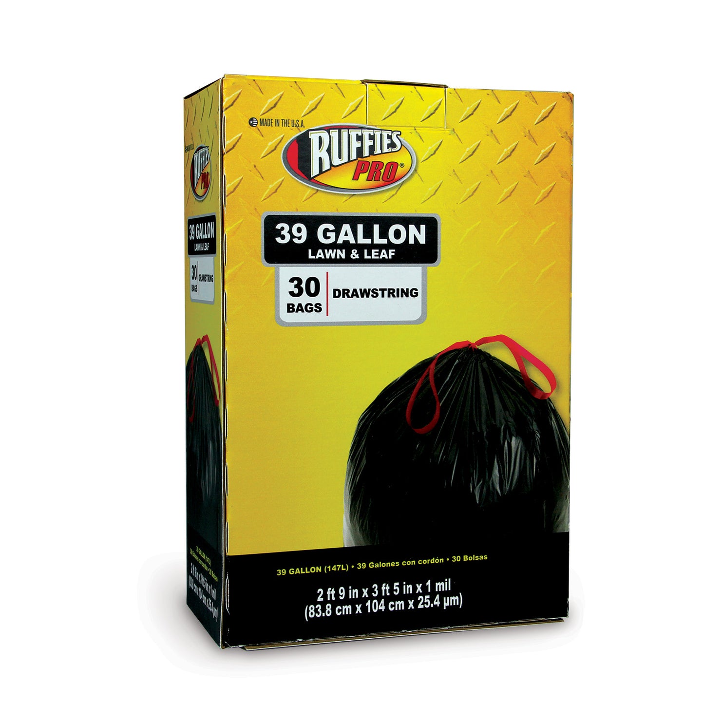 TRASH BAG 39GAL 30CT DRAW