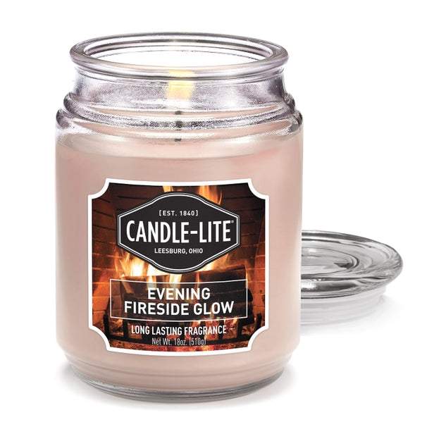 CANDLE JAR EVE FIRESIDE GLW 18OZ