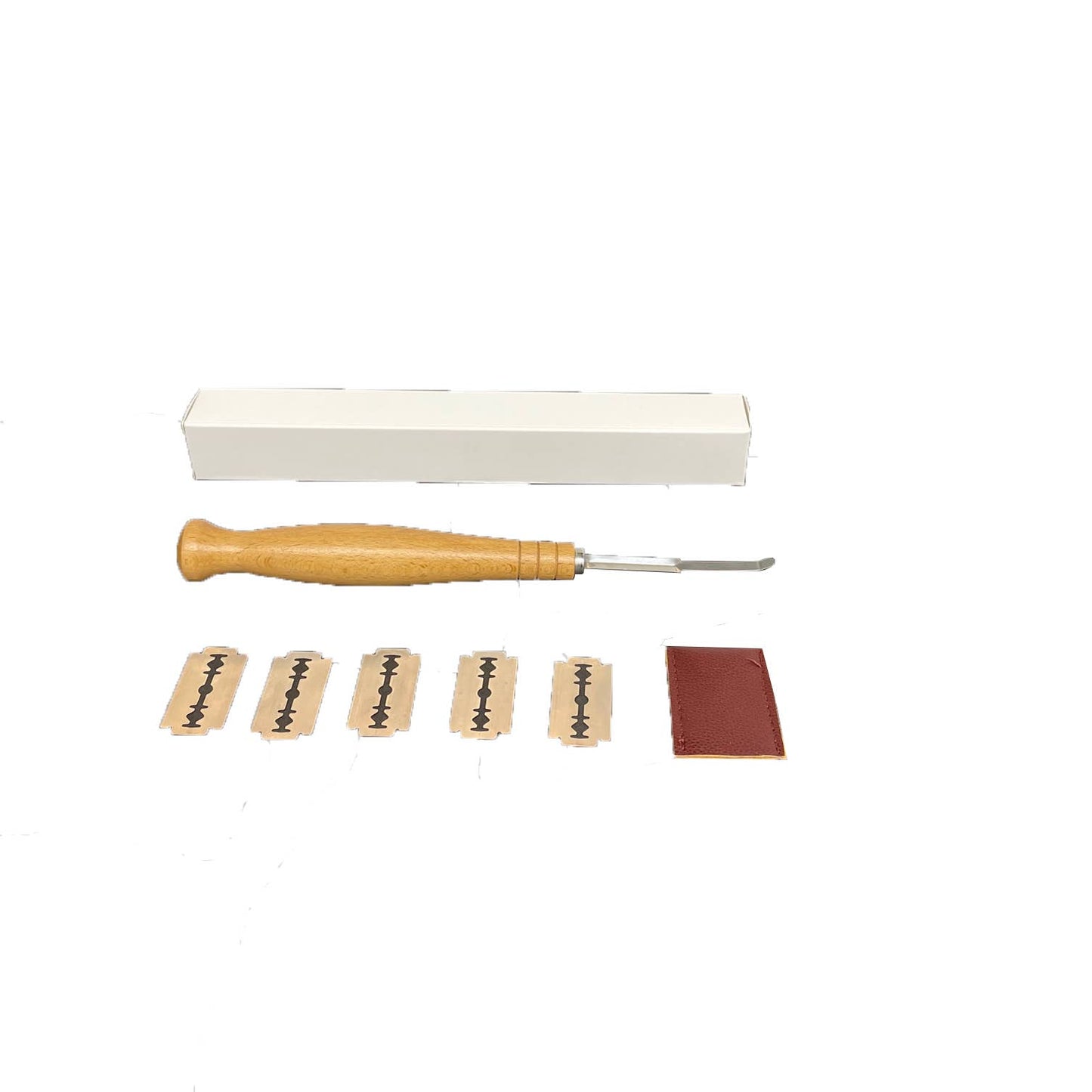 9" bread Scoring lame for dough slashing with with 5 blades