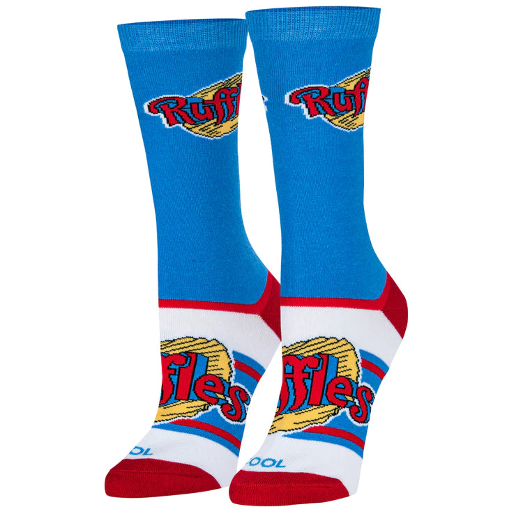 RUFFLES LOGO WOMENS COOL SOCKS