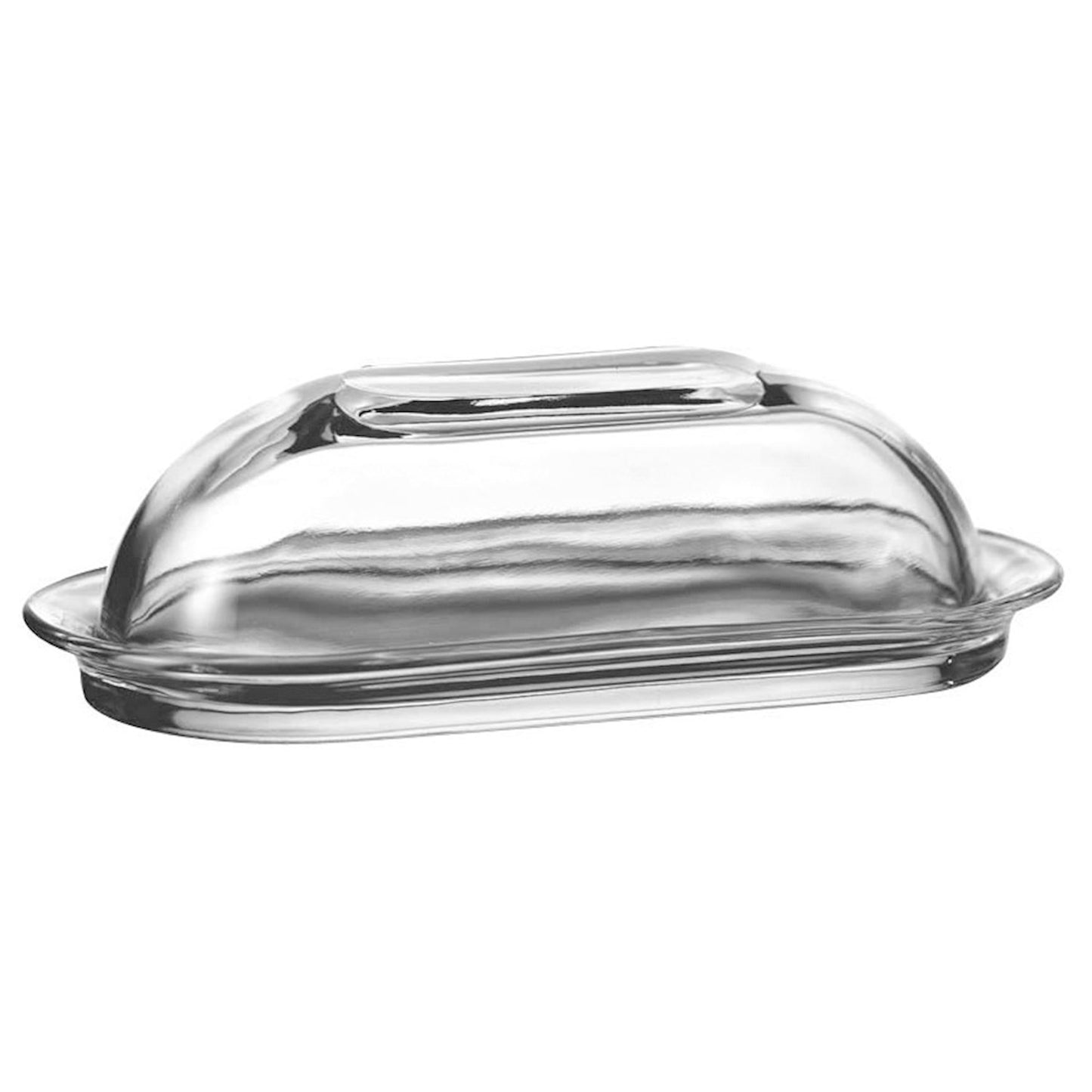 Glass butter Dish W/ Cover