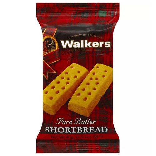 Walkers Shortbread, Pure Butter, 1.4 Ounce