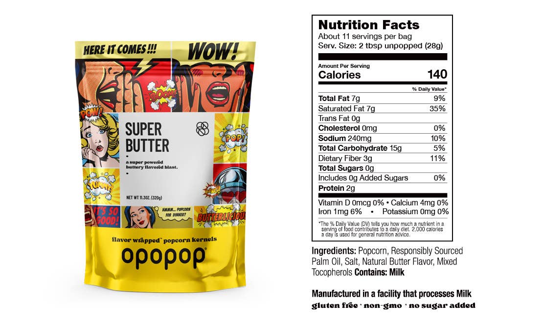 Super Butter 320g Big Bags Popcorn Kernels Restock
