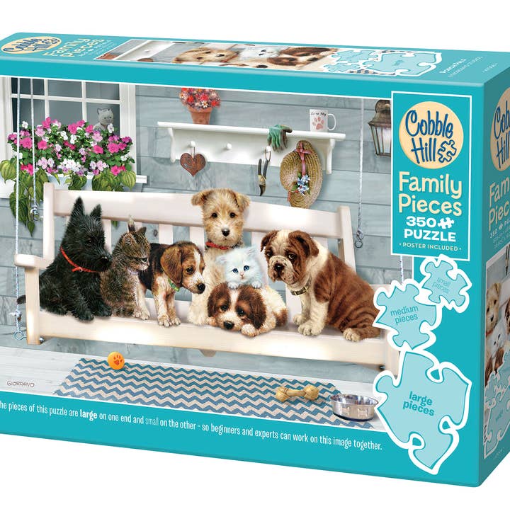 Porch Pals (Family) | Family Pieces 350 Puzzle
