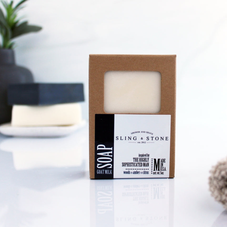 SLING & STONE MENS GOAT MILK SOAPS