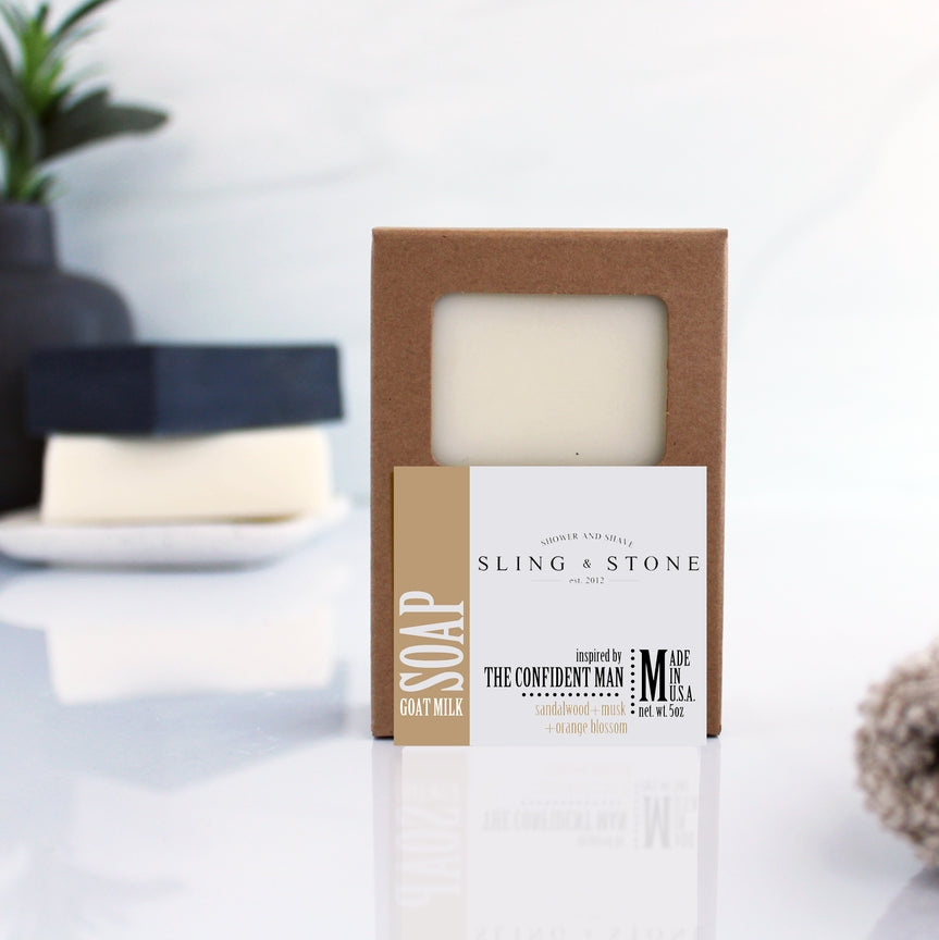 SLING & STONE MENS GOAT MILK SOAPS