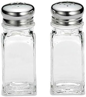SALT & PEPPER SHAKERS, SQUARE, SOLD SEPARATELY