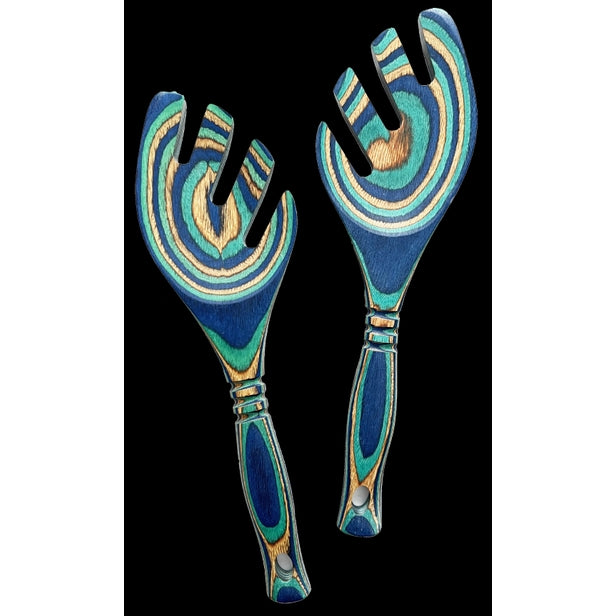 133126 SERVING UTENSIL PEACOCK 9IN