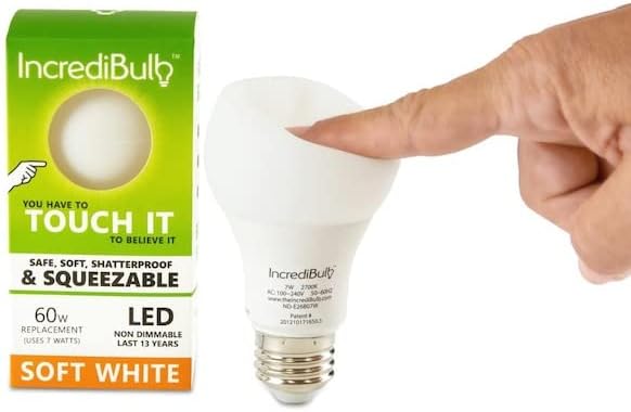 IncrediBulb LED Lightbulb (60W, Soft White)