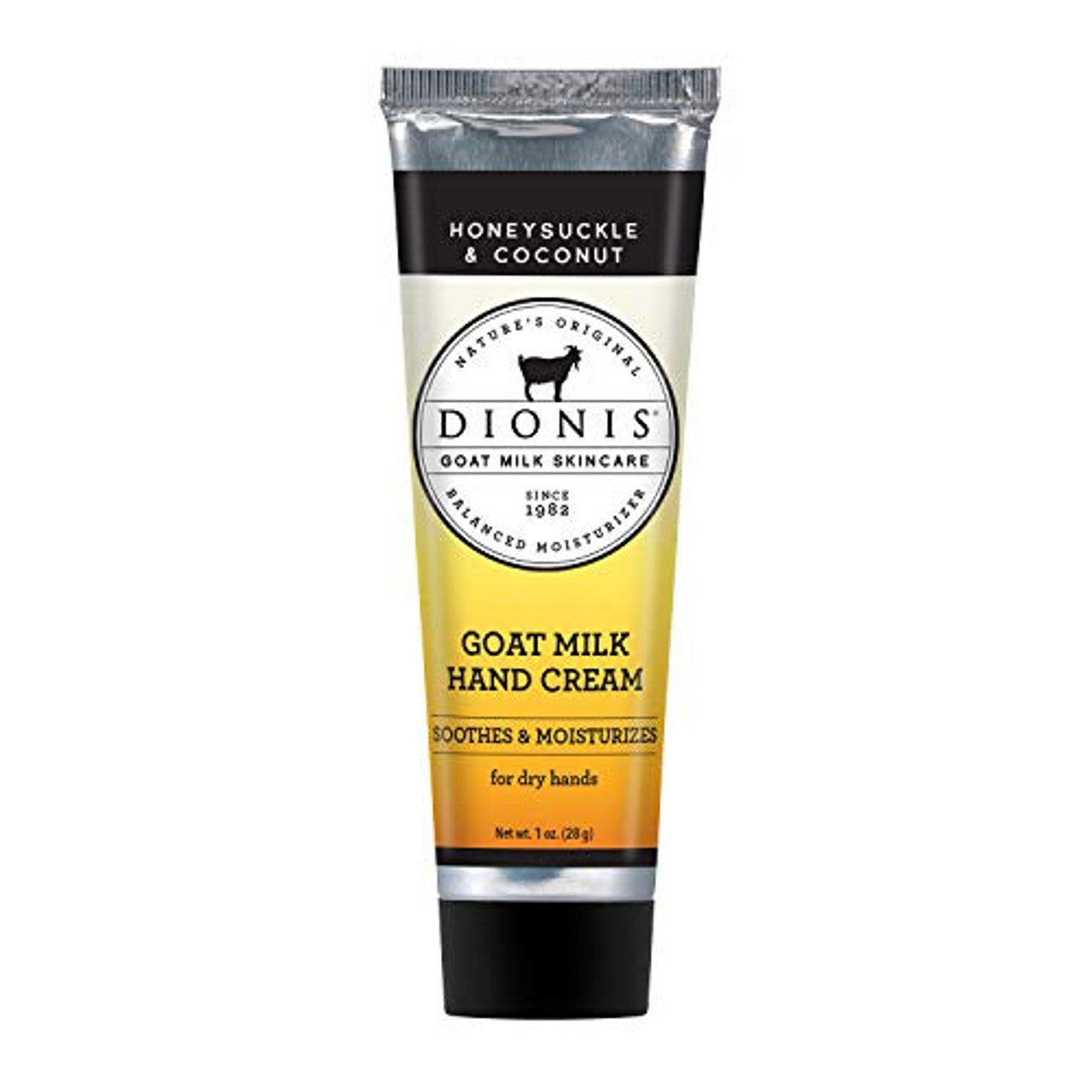 Dionis Goat Milk Skincare Hand Cream Honeysuckle Coconut 1 oz