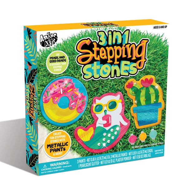 CRAFT STEPPING STONES 3IN1