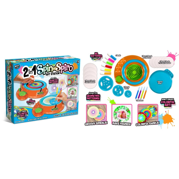 ACTIVITY ART STATIO SPIN N SPIRO