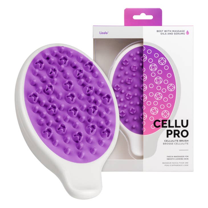 Lindo CelluPro - Cellulite Brush/Facia Massager