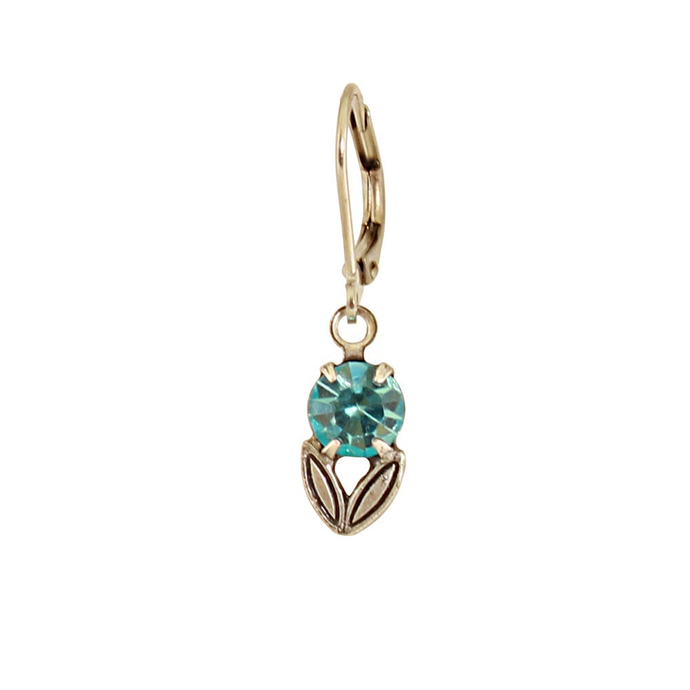 Crystal Flower Earring: C