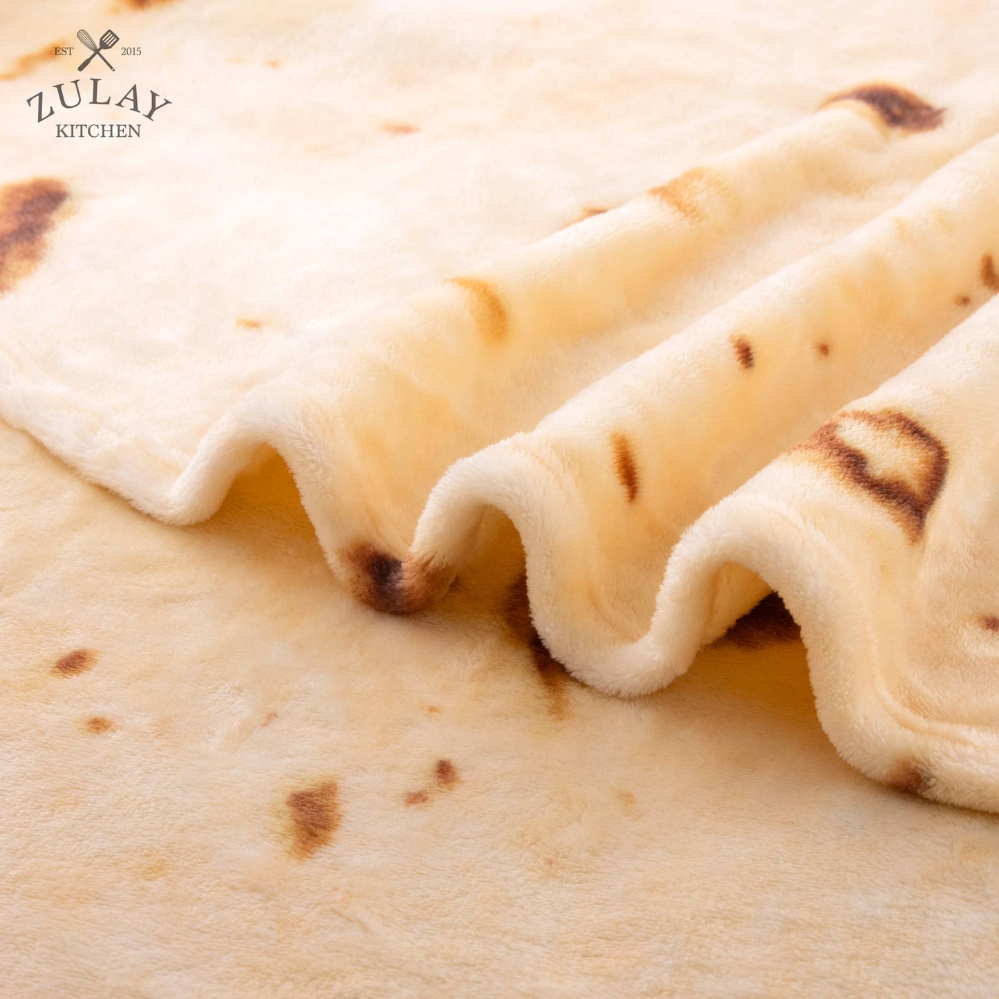 Z-BRRT-BLNKT-71-INCHS Burrito Blanket Flour Tortilla Design: 71 inches