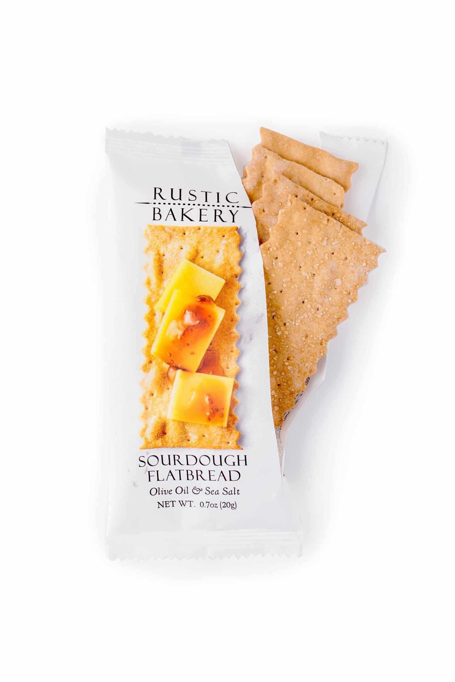 Single Serve Flatbreads - Olive Oil & Sel Gris (150 packets)