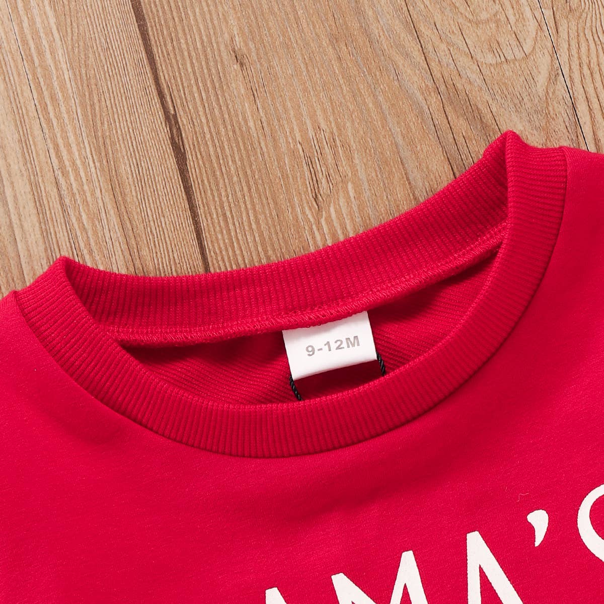 Baby Girl Letter Pullovers & Hoodies: 3-6 Months / Red