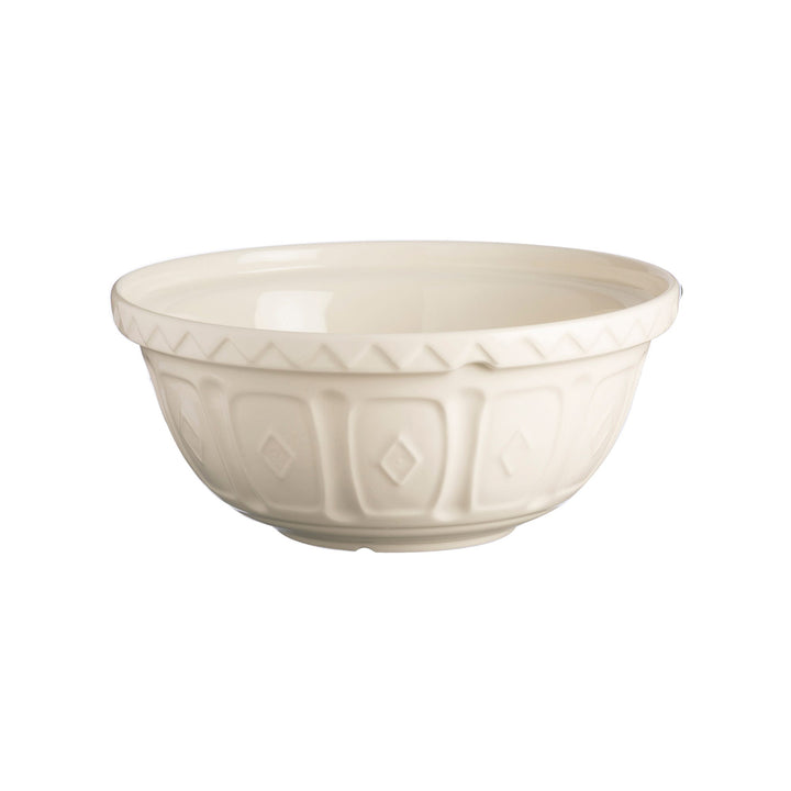 Mason Cash Colour Mix S18 Mixing Bowl, 11", CREAM