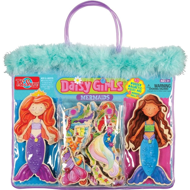 PLAYSET WOODEN MERMAID